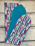 Lilac and Teal Tiles