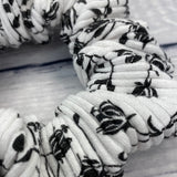 Ribbed 80’s Ivy Floral Fun-chies by Gracie