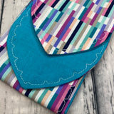 Lilac and Teal Tiles