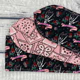 Love you Forever Skeleton PinUps by Gracie