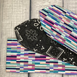 Lilac and Teal Tiles