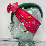 Watermelon Sugar Stretch Wrap Headband