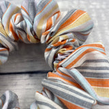Coral, Cream & Grey Fun-chies by Gracie