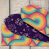 Vintage Rainbow Swirl