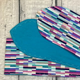 Lilac and Teal Tiles