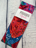 Electric Red Floral