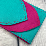 Teal & Fuchsia