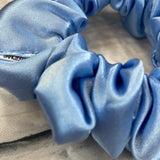 Ice Blue Satin Fun-chie Scrunchie by Gracie