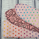 Rainbow Hexagon - Pink