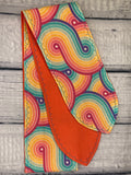 Vintage Rainbow Swirl