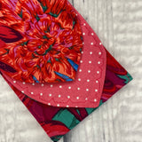 Electric Red Floral