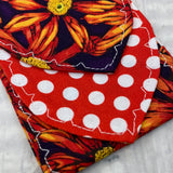 Flower Burning - Red Daisy