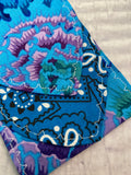 Electric Blue Floral