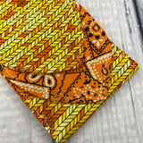 Shades of Yellow Orange Chevron