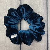 Teal Jewel Tone Velvet Fun-chies by Gracie