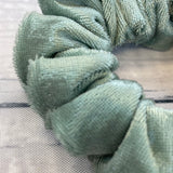 Mint Sage Velvet Fun-chies by Gracie