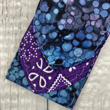 Water Drops in the Shallows - Purple & Blue