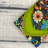 Hidden Garden After Dark Floral Headband