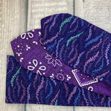 Purple Seaweed Geometric