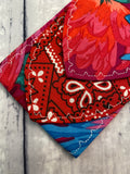 Electric Red Floral