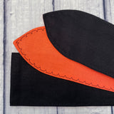 Black & Papaya Solid