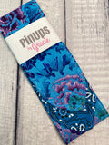 Electric Blue Floral