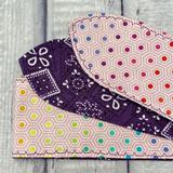 Rainbow Hexagon - Pink