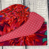 Electric Red Floral