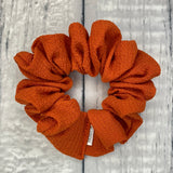 Upcycled Burnt Orange Chiffon Fun-chies by Gracie