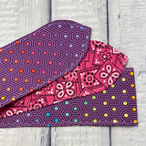 Rainbow Hexagon - Purple