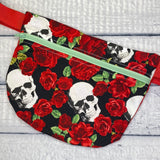 Skull & Roses Fanny Pack