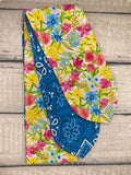 Brushstroke Garden Floral Headband