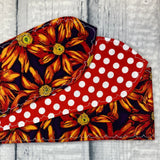Flower Burning - Red Daisy