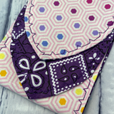Rainbow Hexagon - Pink