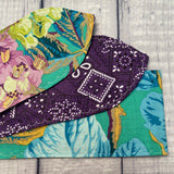 Amazing Teal, Mauve & Mint Floral