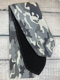 Grey Camo Print