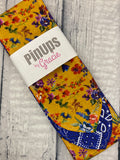 Mustard Modern Floral