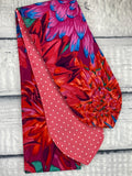 Electric Red Floral