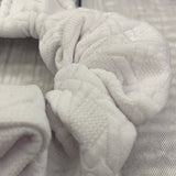 Upcycled White Lattice Fun-chies by Gracie
