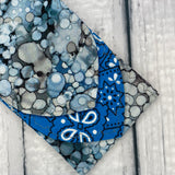Water Drops in the Shallows - Grey Blue
