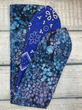 Water Drops in the Shallows - Purple & Blue