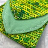 Shades of Green Chevron