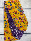 Mustard Modern Floral