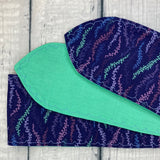 Purple Seaweed Geometric