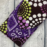 Chocolate & Polka Dots Geometric Headband