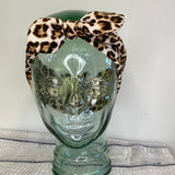 Leopard Print Stretch Wrap Headband