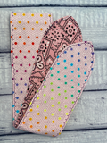 Rainbow Hexagon - Pink