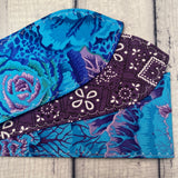 Electric Blue Floral
