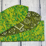 Shades of Green Chevron