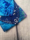 Electric Blue Floral